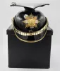Saxon 18th Uhlan Reserve Officer DienstHelm with Case and Belongings Visuel 2